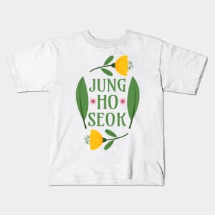 Jung Hoseok - J-Hope BTS Greenery Army Kids T-Shirt